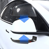 Tesla Model Y Rear View Mirror Trim Covers