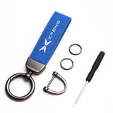 XPENG G6 Horseshoe Keychain Ring